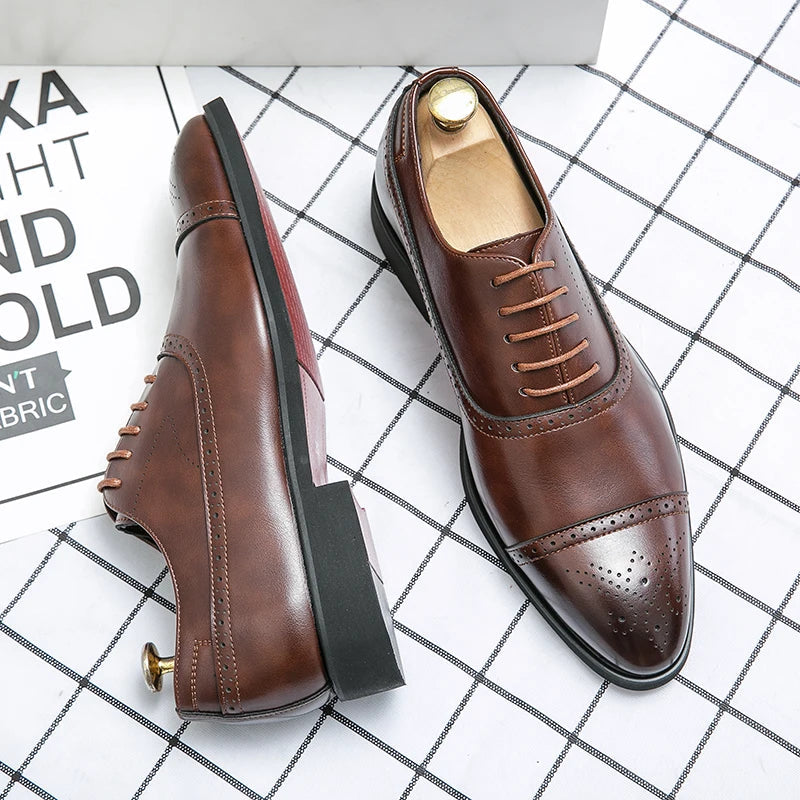 Sevanno | Královské oxfordky s brogue zdobením