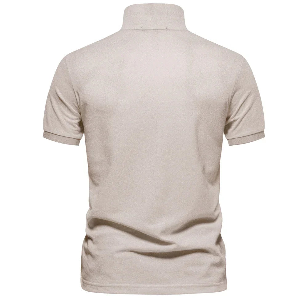 Sevanno | Elegancka męska koszulka polo na lato