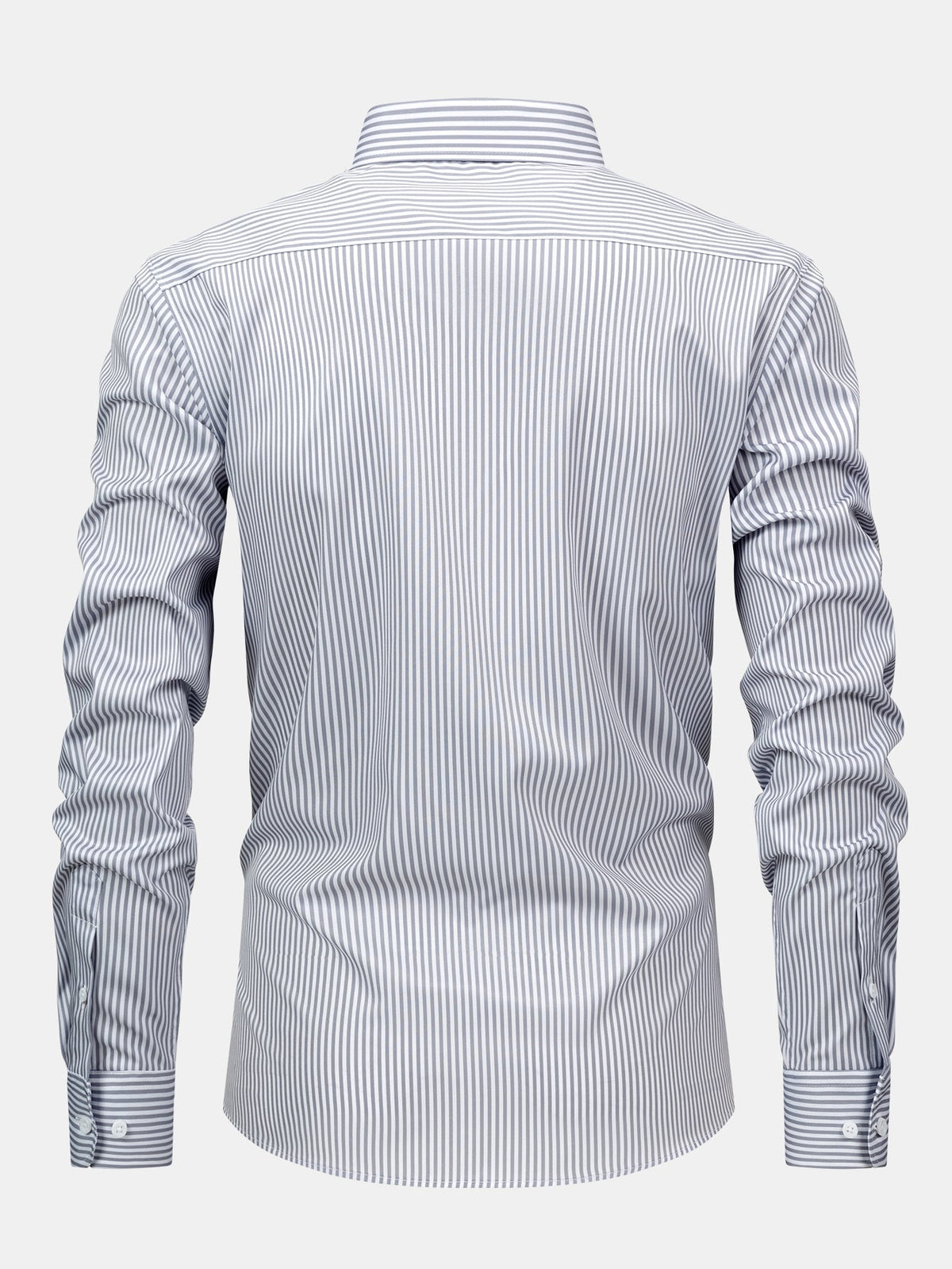 Sevanno | Striped Long-Sleeve Button-Up Shirt