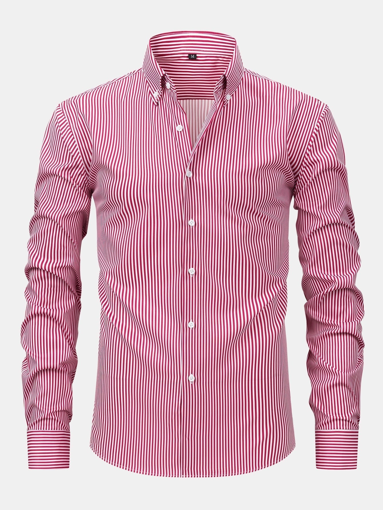 Sevanno | Striped Long-Sleeve Button-Up Shirt