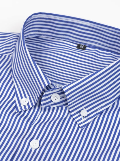 Sevanno | Striped Long-Sleeve Button-Up Shirt