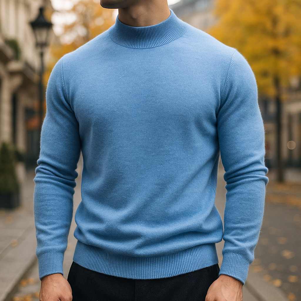 Sevanno | Men’s Wool Collar Sweater