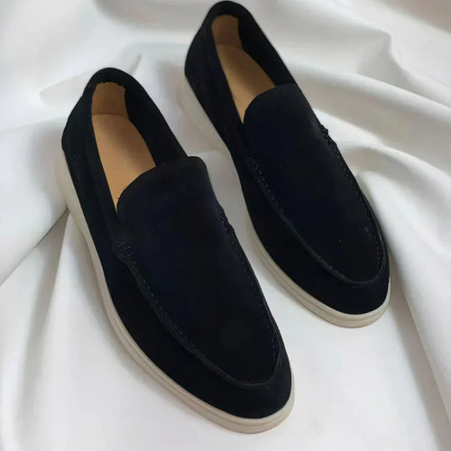 Sevanno | Mocassins elegantes em camurça