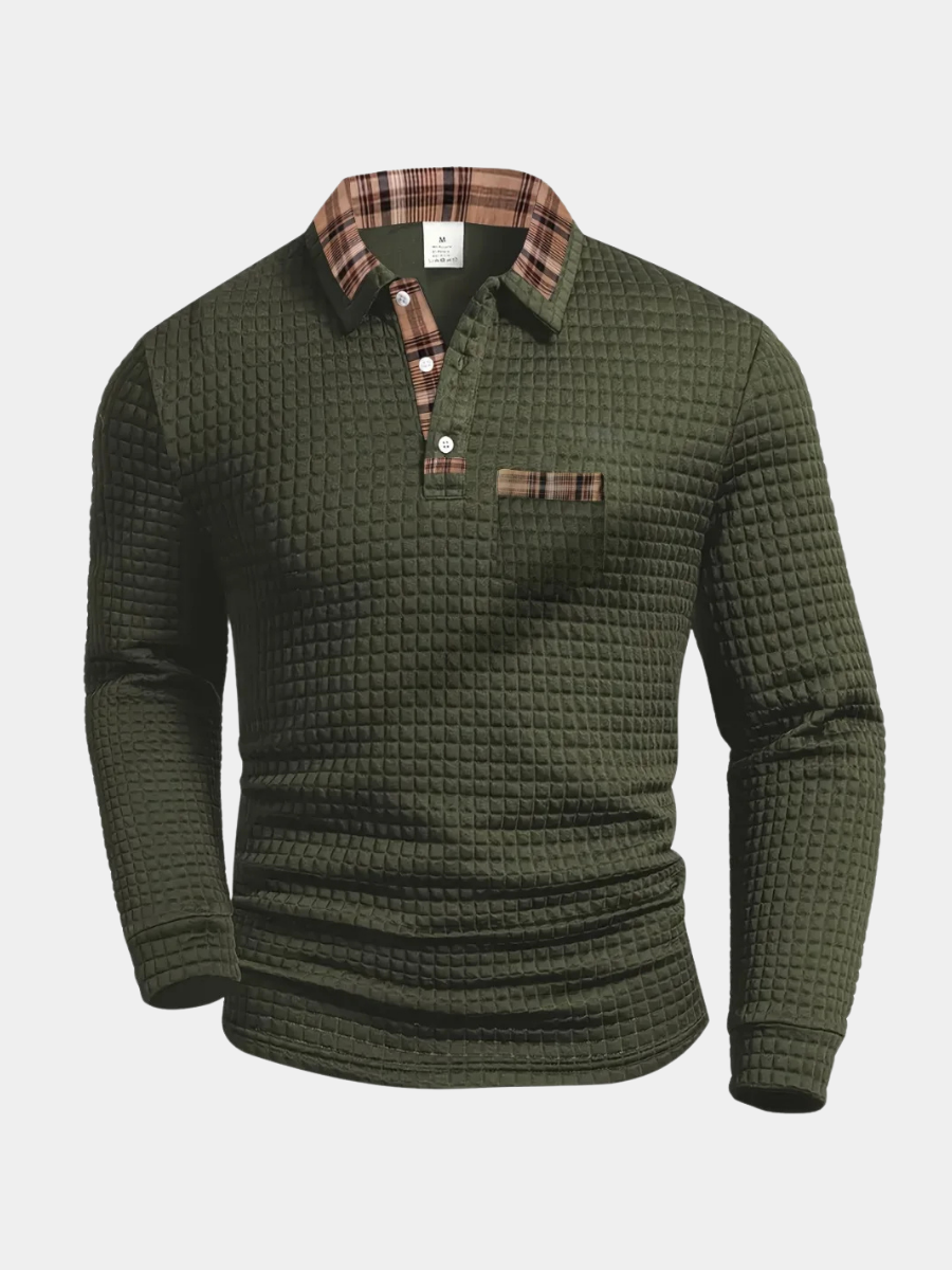 Sevanno | Polo à carreaux