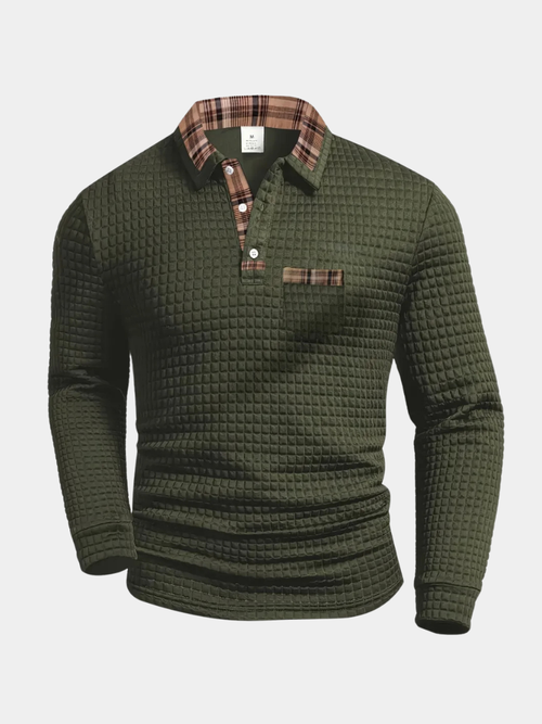 Sevanno | Polo à carreaux