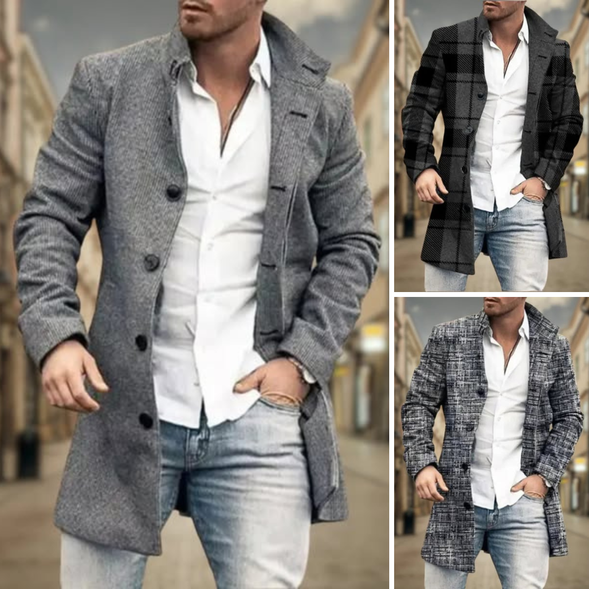 Sevanno | Abrigo elegante para hombre