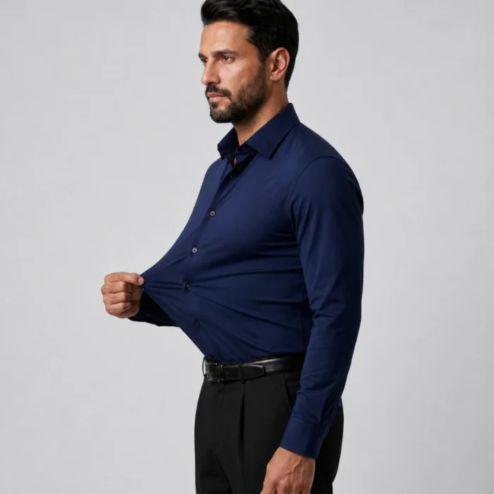 Sevanno Wrinkle-Free Slim Shirt