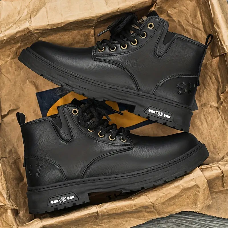 Sevanno | Bottes en cuir véritable