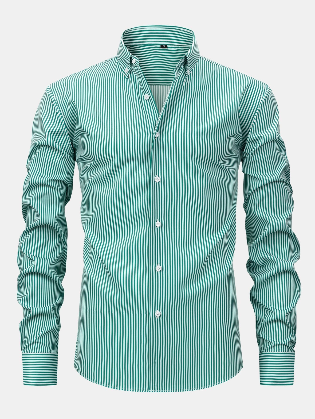Sevanno | Striped Long-Sleeve Button-Up Shirt