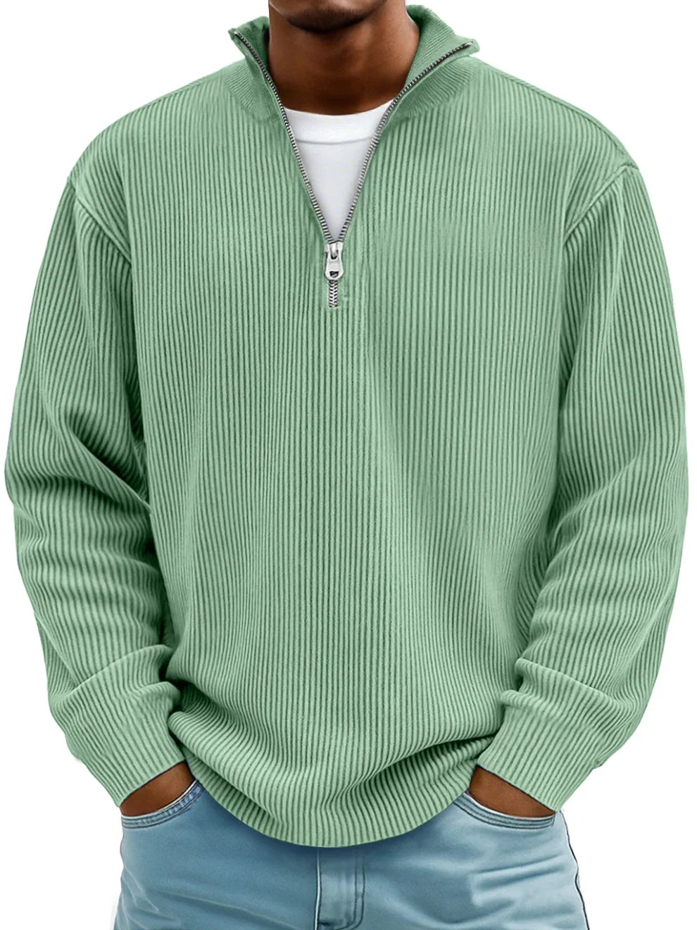 Sevanno | Trendy Men’s Half-Zip Sweater