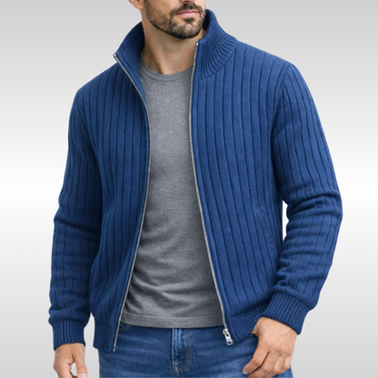 Sevanno | Classic Elegant Zip Cardigan