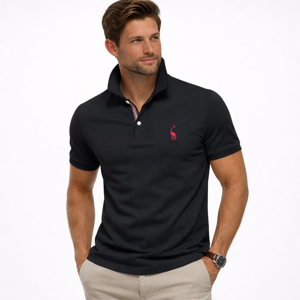 Sevanno | Elegancka męska koszulka polo na lato