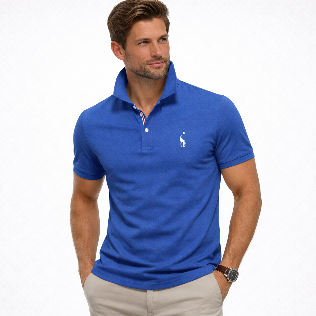 Sevanno | Elegancka męska koszulka polo na lato