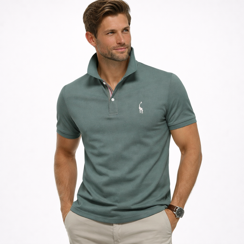 Sevanno | Elegancka męska koszulka polo na lato