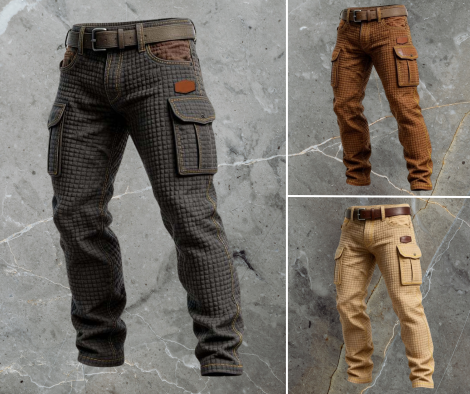 Sevanno | Pantaloni cargo rinforzati da uomo
