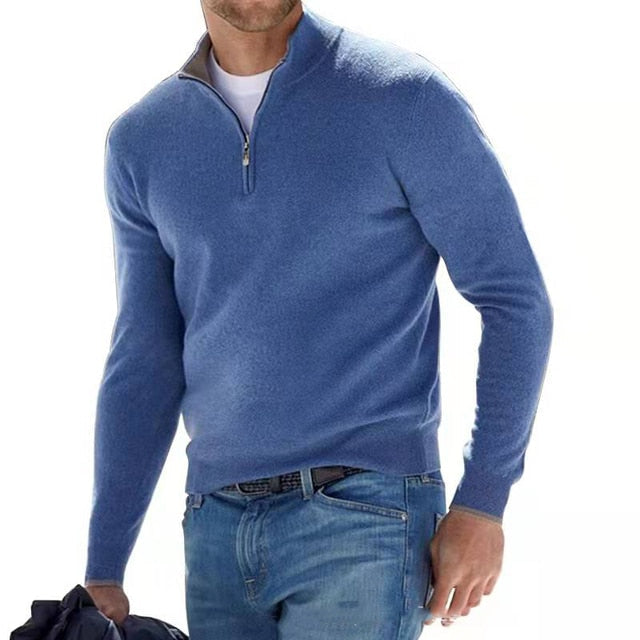 Sevanno | Maglione con mezza zip