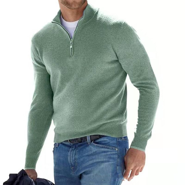 Sevanno | Maglione con mezza zip