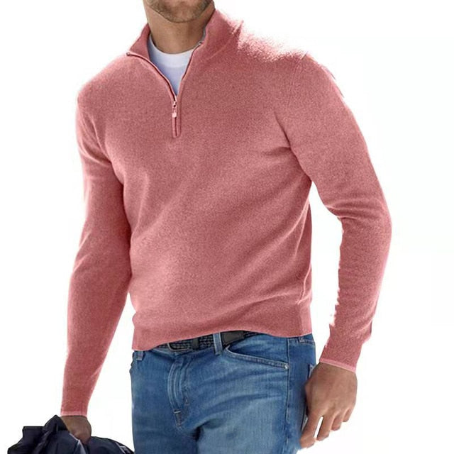 Sevanno | Maglione con mezza zip