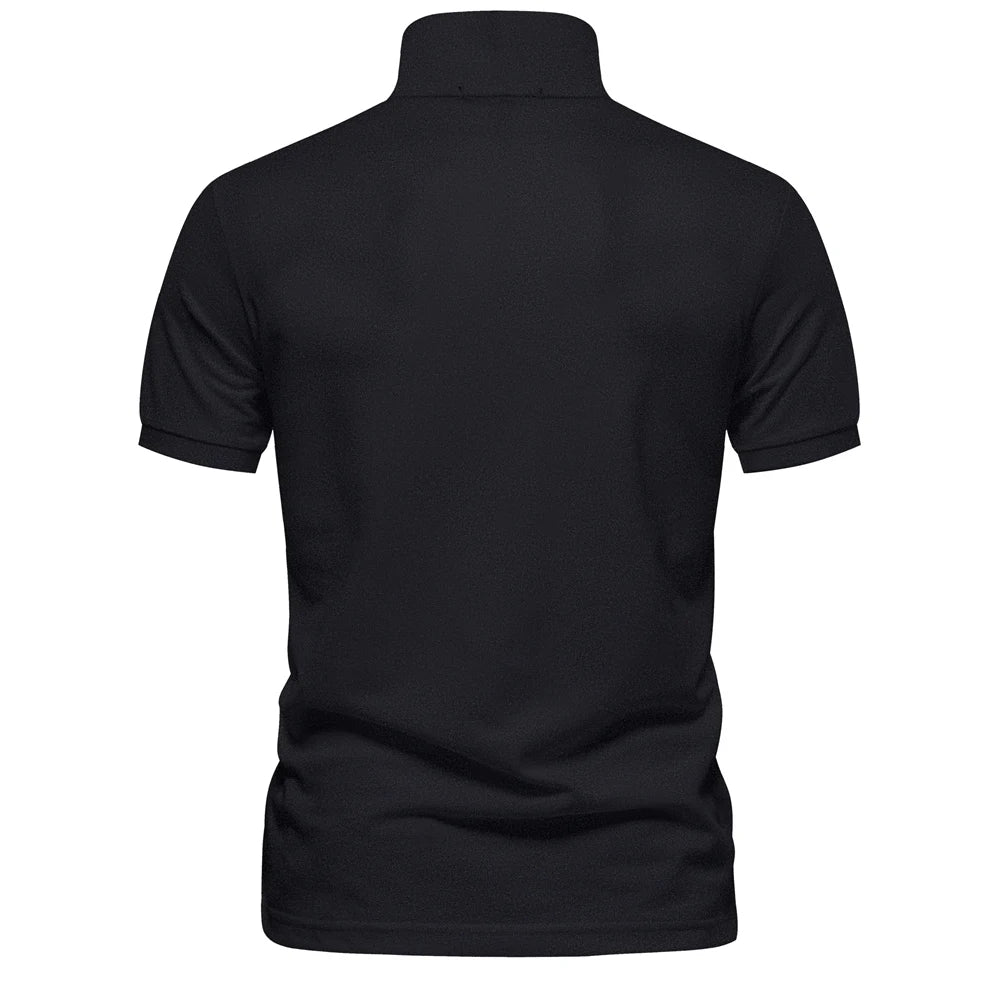 Sevanno | Elegancka męska koszulka polo na lato