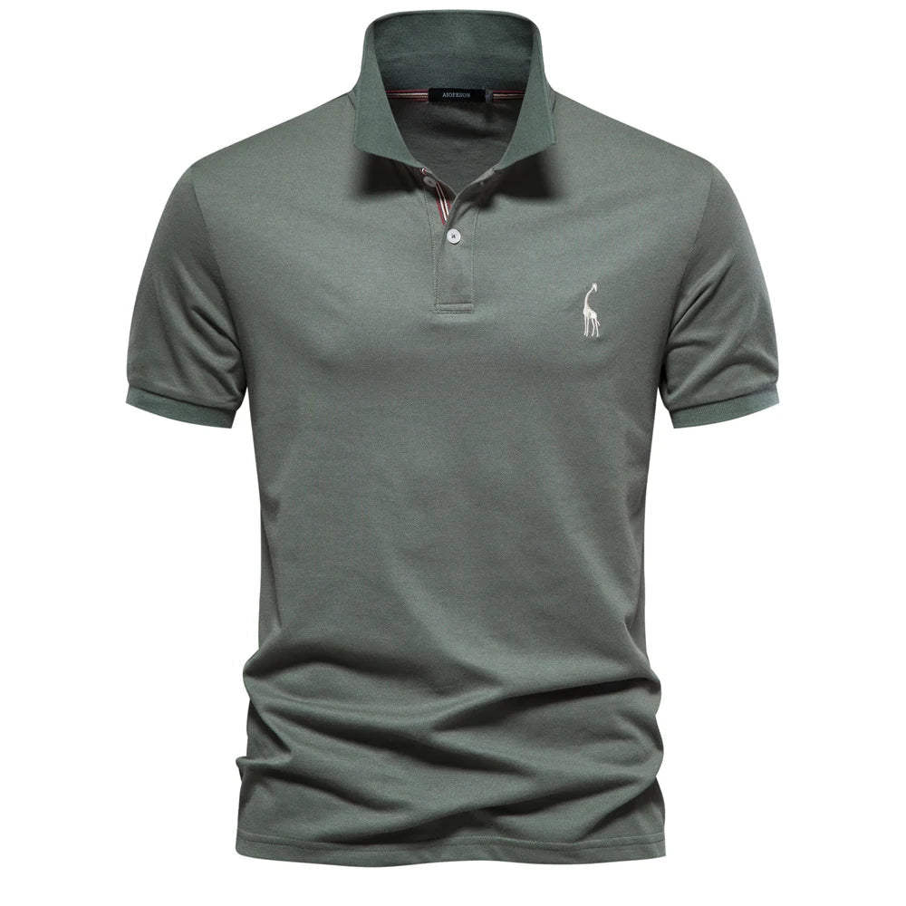 Sevanno | Elegancka męska koszulka polo na lato
