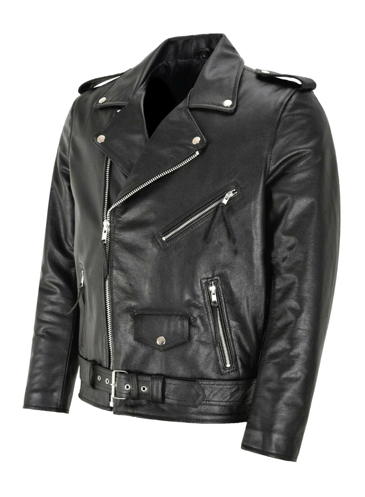 Sevanno | Chaqueta clásica de piel para hombre