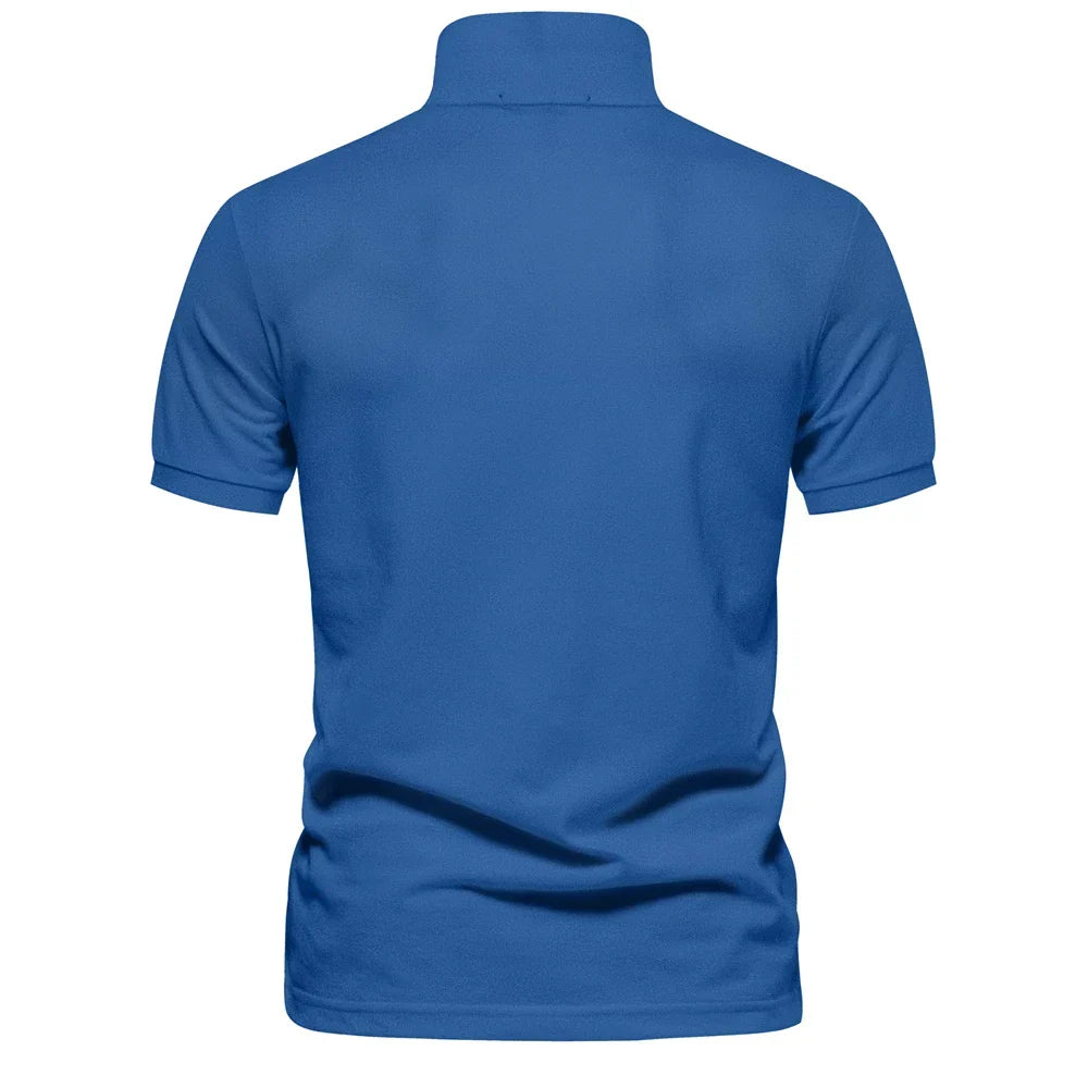 Sevanno | Elegancka męska koszulka polo na lato