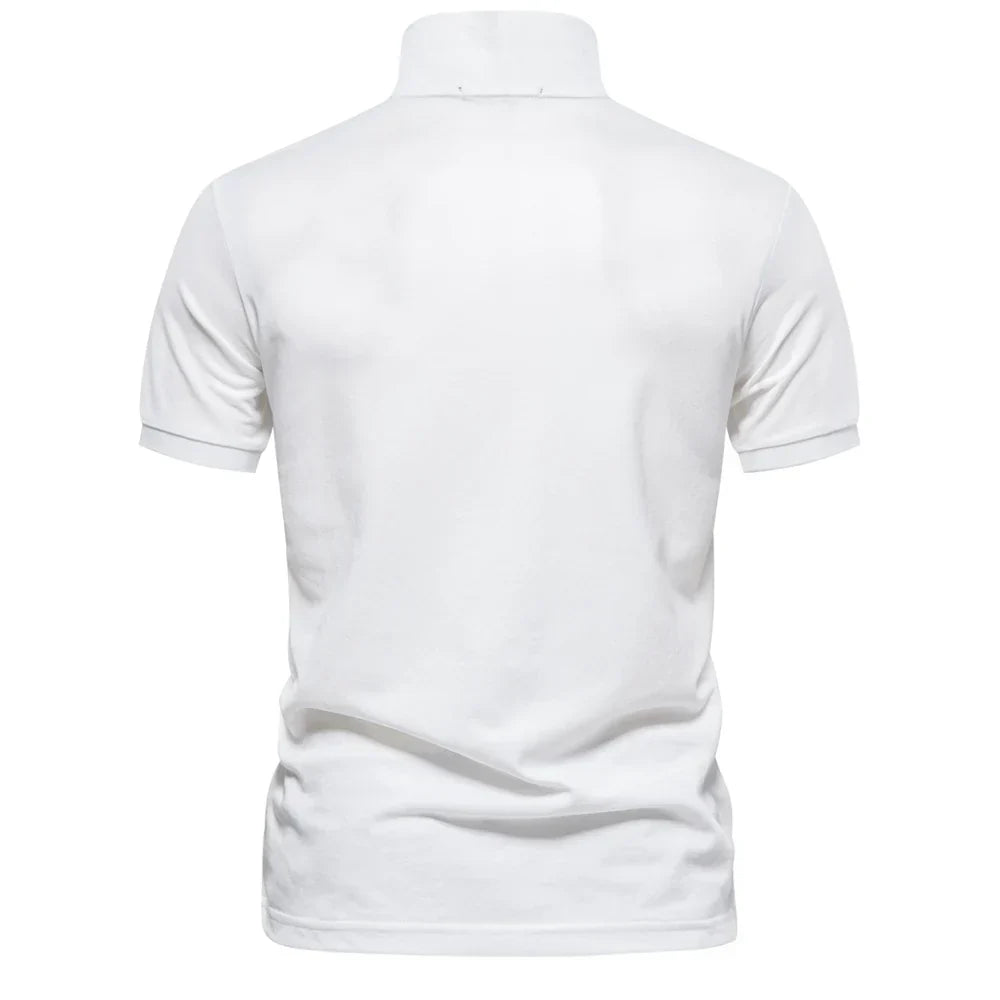 Sevanno | Elegancka męska koszulka polo na lato