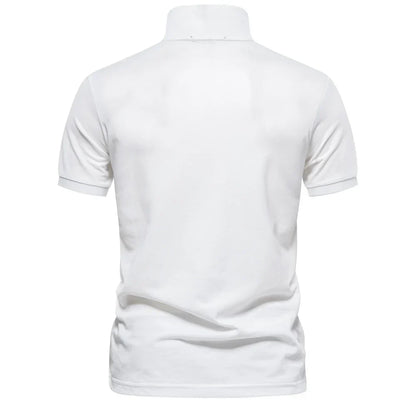 Sevanno | Elegancka męska koszulka polo na lato