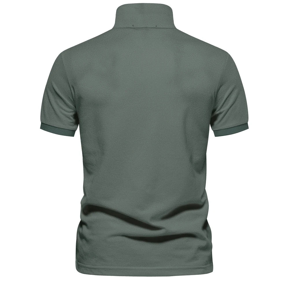 Sevanno | Elegancka męska koszulka polo na lato