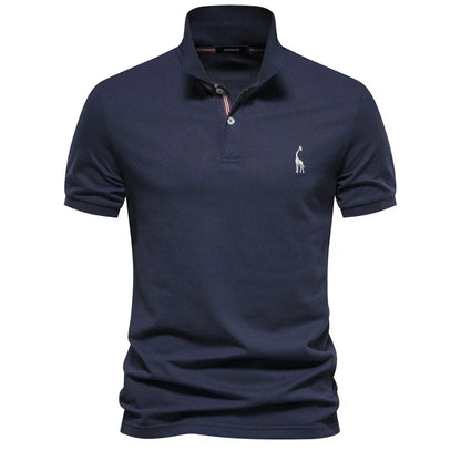 Sevanno | Elegancka męska koszulka polo na lato