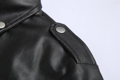 Sevanno | Chaqueta clásica de piel para hombre