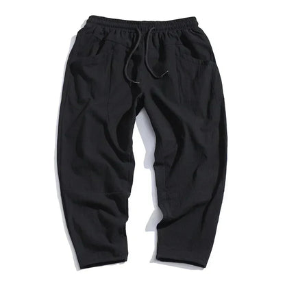 Taro | Pantaloni in cotone e lino