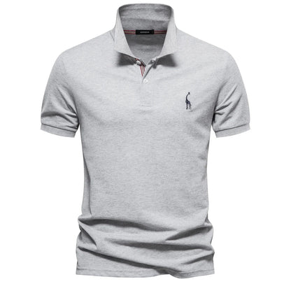 Sevanno | Elegancka męska koszulka polo na lato