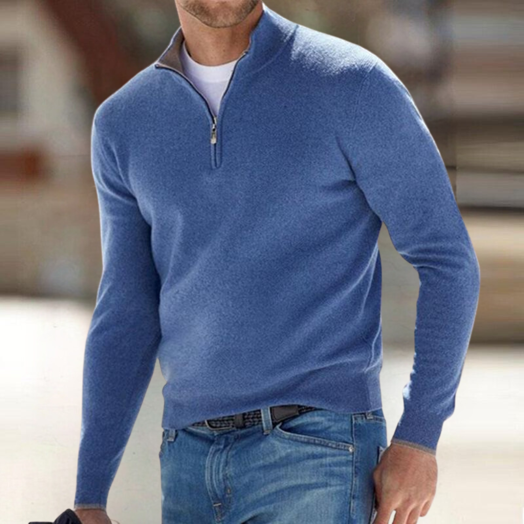 Sevanno | Jersey con cremallera para hombre