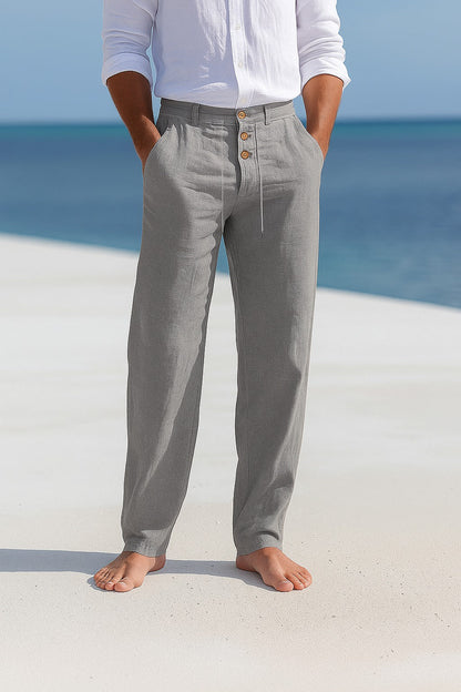 Matteo | Pantaloni estivi leggeri in lino