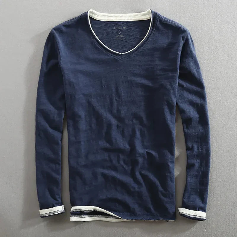 Sevanno | コットン長袖シャツ