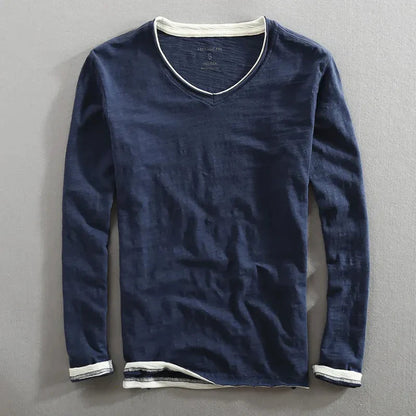 Sevanno | コットン長袖シャツ