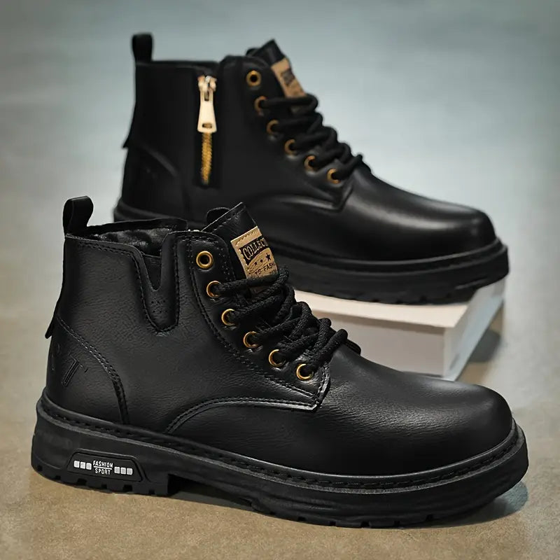 Sevanno | Bottes en cuir véritable
