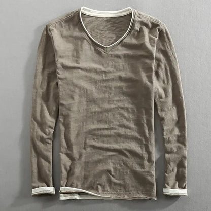 Sevanno | コットン長袖シャツ